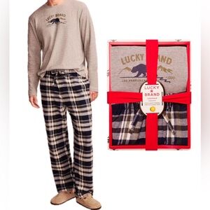 $60 Retail NIB Lucky Brand Men’s Pajama Set